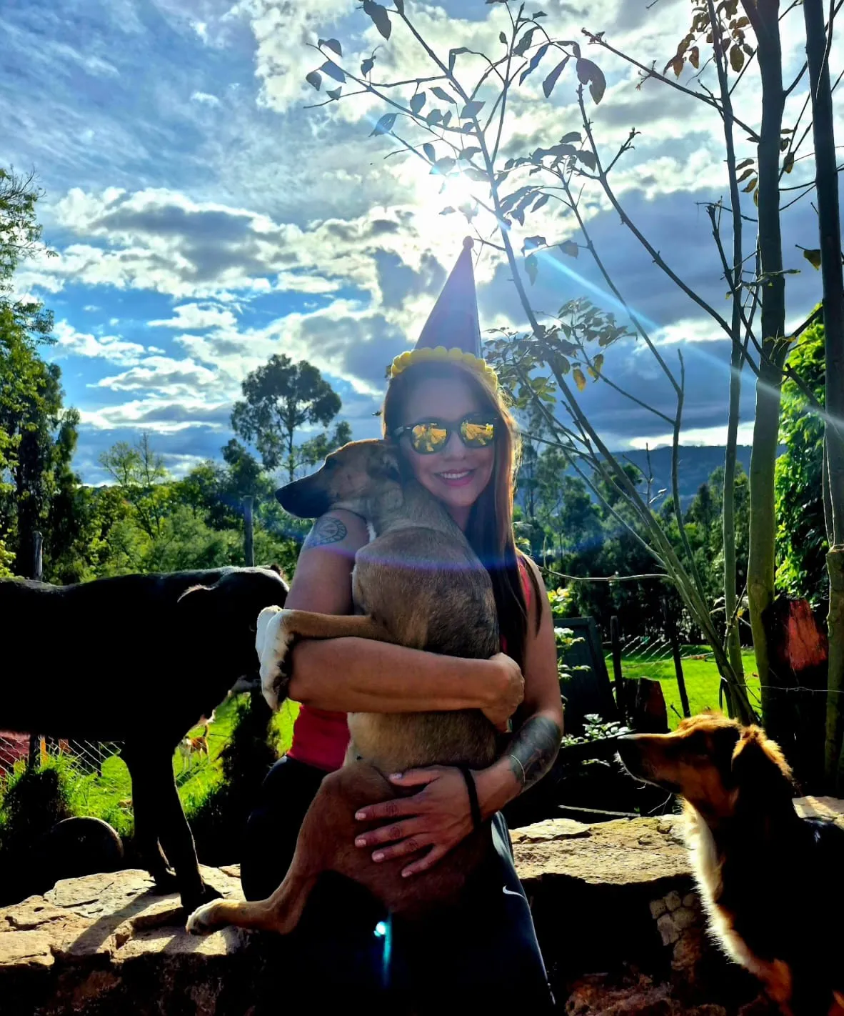 Perrito apadrinado en la Fundación Protegiendo Huellas